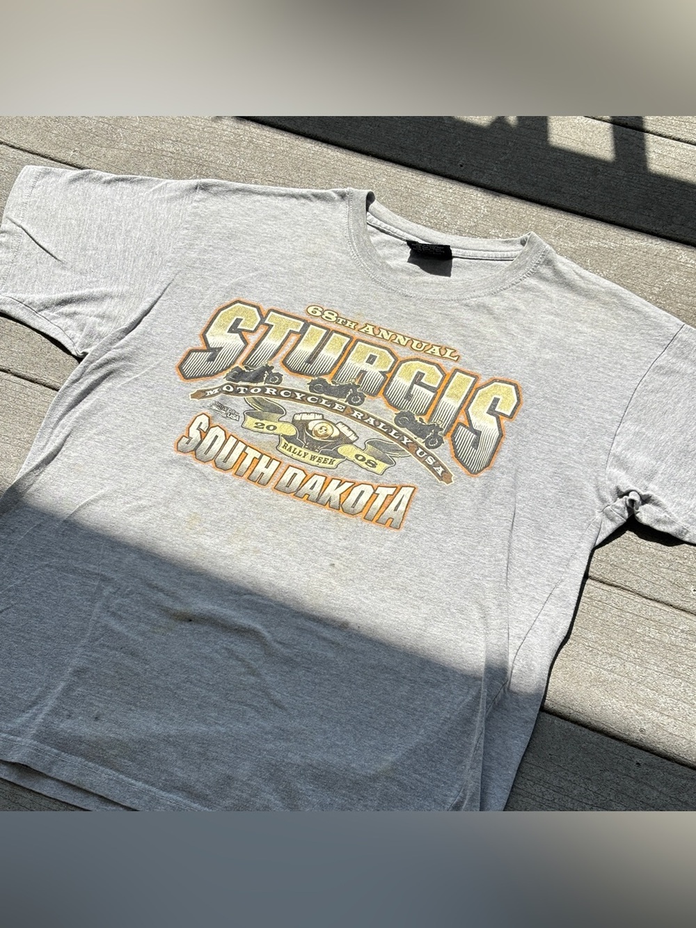 Vintage 212 Sturgis Motorcycle Rally
2008 South Dakota Graphic T-Shirt